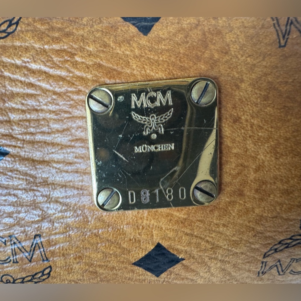 MCM Vintage Visetos Crossbody bag. Made in Germany. - Picture 7 of 15
